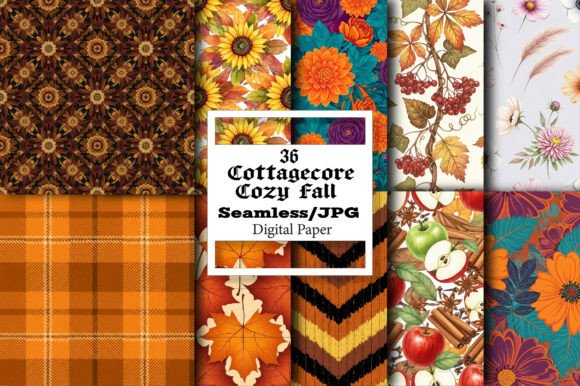 Evaluating Cottagecore Cozy Fall Seamless Paper for Seasonal Crafting and Design Projects
