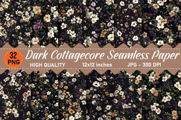Evaluating Dark Cottagecore Seamless Paper for Creative Projects