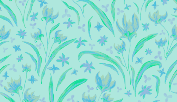 Evaluating the Mint Floral Seamless Pattern for Professional Design Work