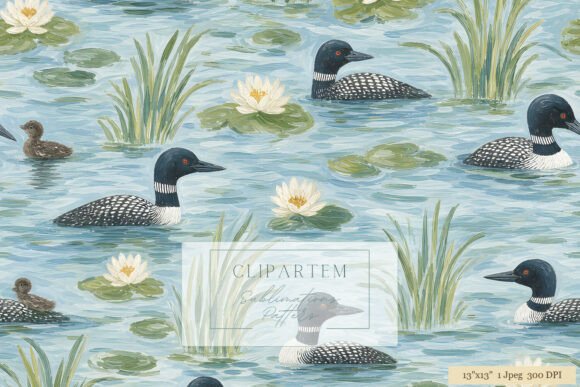 Strategic Applications of the Loon Water Lily Lake Pattern Sublimation for Brand and Product Development
