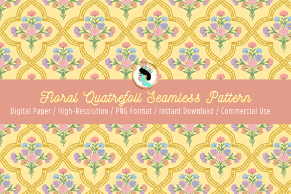 Unlocking the Charm of Floral Quatrefoil Seamless Patterns: A Guide to Vintage-Inspired Design