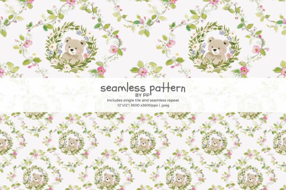 Unlocking the Charm of Teddy Bear Seamless Patterns for Modern Nursery Design