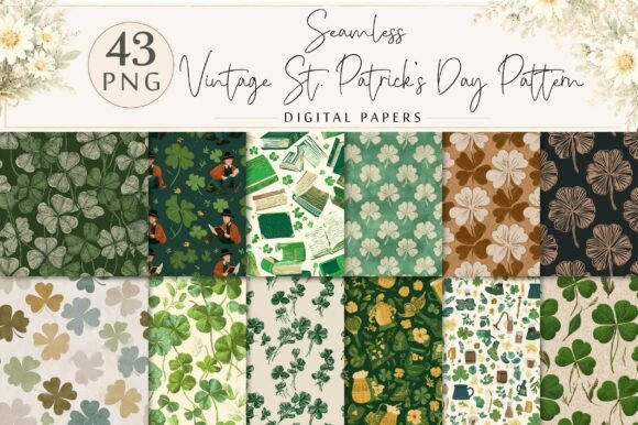 Unlocking the Charm of Vintage St. Patrick's Day Patterns for Modern Creators
