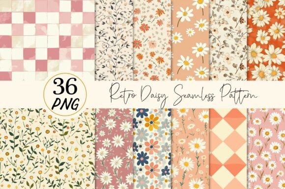 Unlocking the Potential of Your Retro Daisy Seamless Pattern Collection